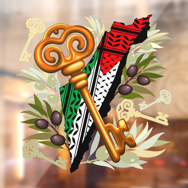 Palestinian Key Symbol of the Right of Return (Sheet 2)