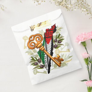Palestinian Key Symbol of the Right of Return Favour Bag