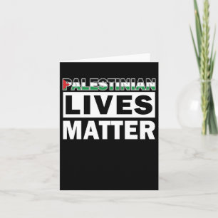 Palestinian Lives Sticker1 Card