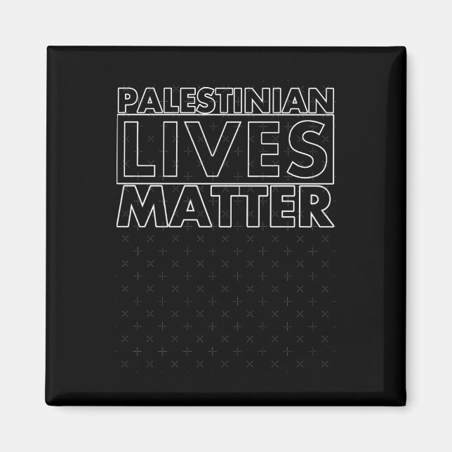 Palestinian Lives Sticker  Magnet (Front)