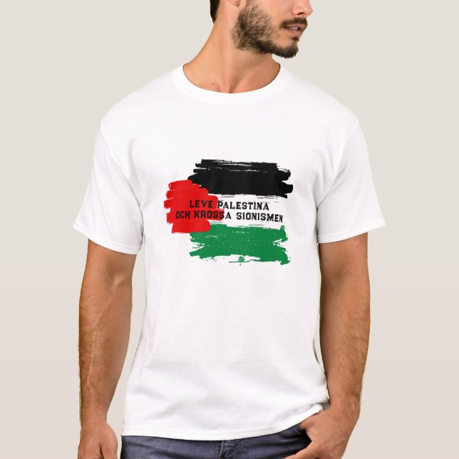 Palestinian Resilience & Solidarity T-Shirt (Front)