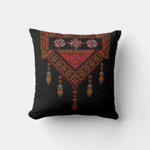 Palestinian Tatreez  Embroidery   palestine Art Cushion