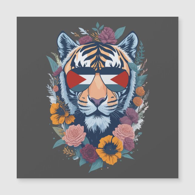 Palestinian tiger - Palestine FLAG  (Front)