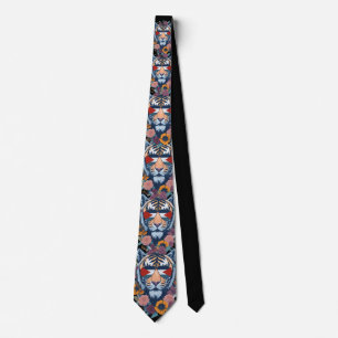 Palestinian tiger - Palestine FLAG  Tie