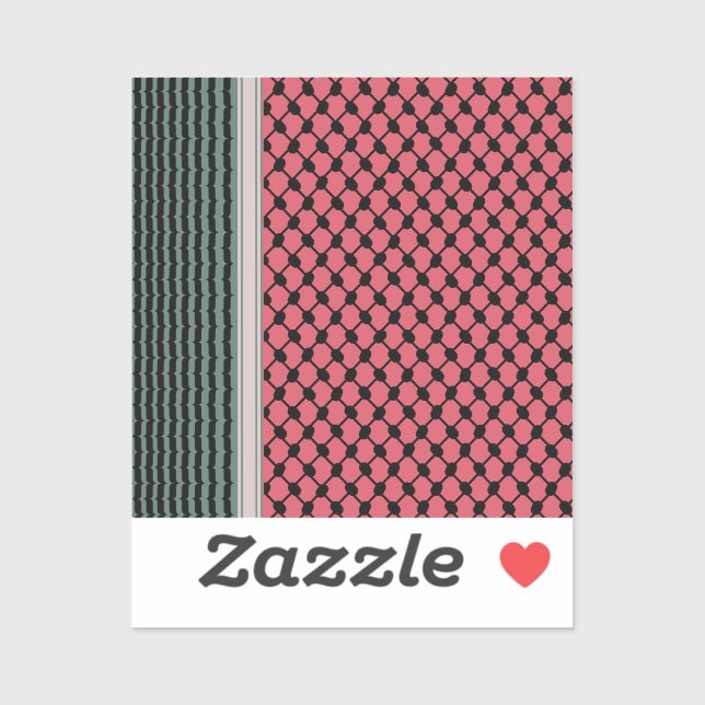 Palestinian watermelon Hatta Keffiyeh Kufiya Folk (Sheet)