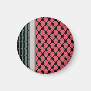Palestinian watermelon Hatta Keffiyeh Kufiya Folk Magnet