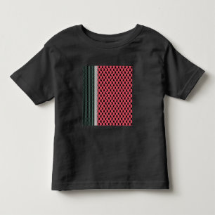 Palestinian watermelon Hatta Keffiyeh Kufiya Folk Toddler T-Shirt