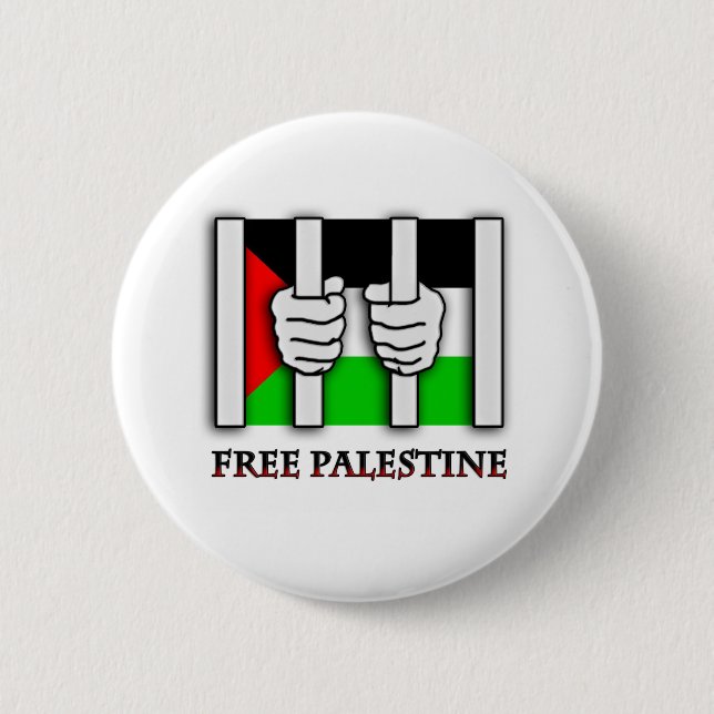 PalestinianBars 6 Cm Round Badge (Front)