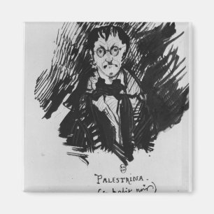 Palestrina in a Black Suit Magnet
