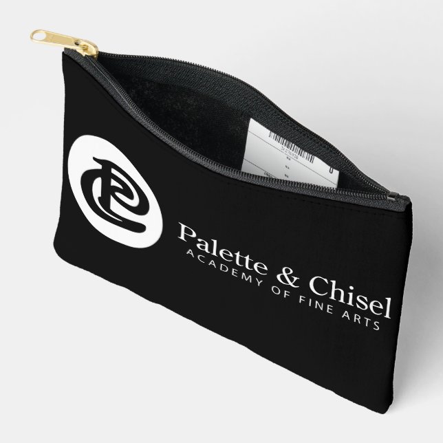 Palette and Chisel Art Supply Pouch (Open)