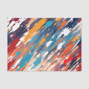 Palette Knife Texture Tissue Paper