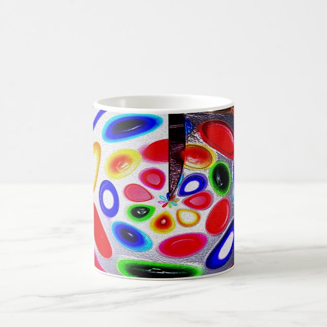 Palette of meditation coffee mug (Center)