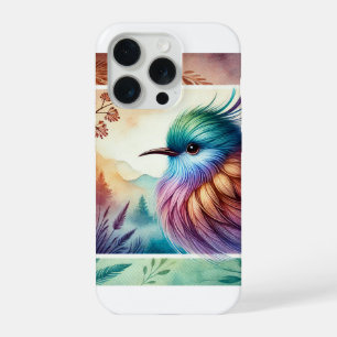 Palila de Nihoa bird 200824AREF118 - Watercolor iPhone 15 Pro Case