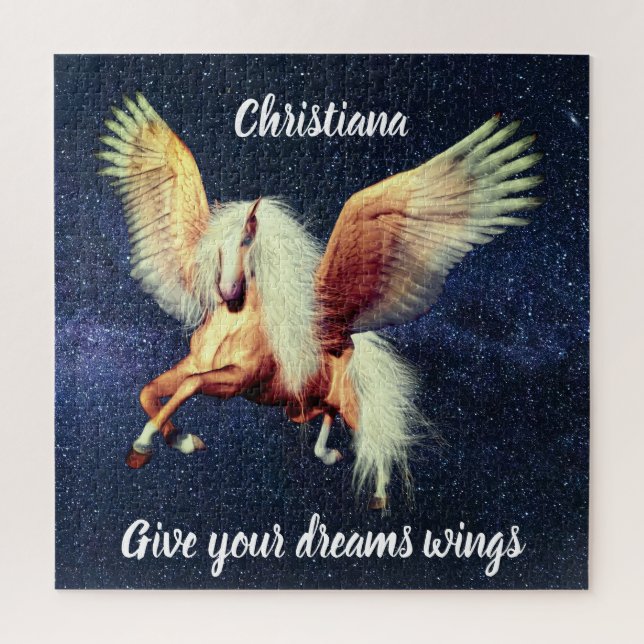 Palimino Winged Pegasus    Jigsaw Puzzle (Vertical)