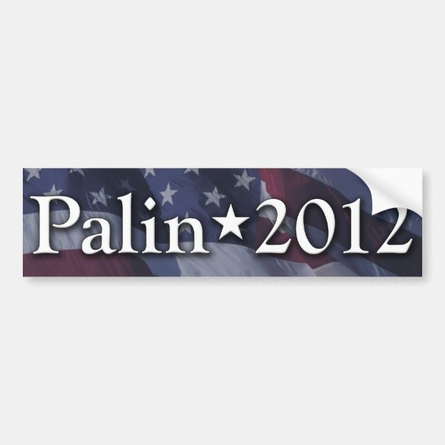 Palin 2012 Bumper Sticker (Front)