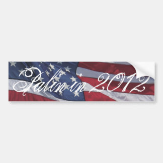 Palin in 2012 Bumper Sticker