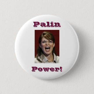Palin Power! -button 6 Cm Round Badge