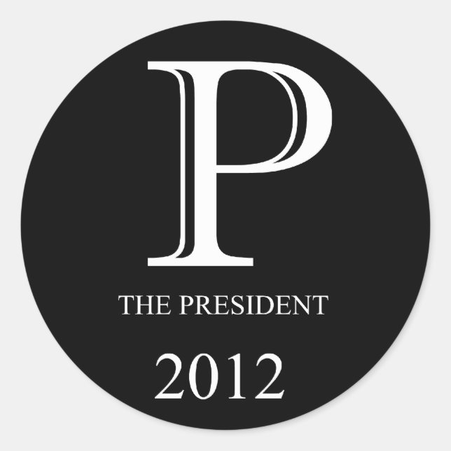Palin-Sticker Classic Round Sticker (Front)