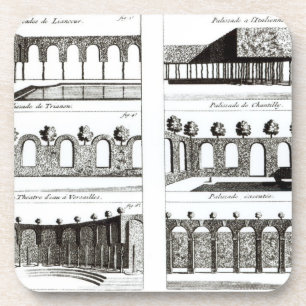 Palisade designs, from 'Theory and Practice of Gar Coaster