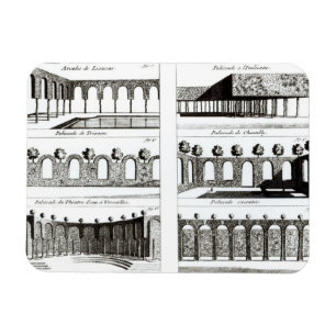 Palisade designs, from 'Theory and Practice of Gar Magnet