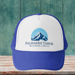 Palisades Tahoe California ski resort outfit cap