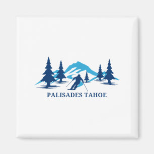 Palisades tahoe california ski resort skiing skier magnet