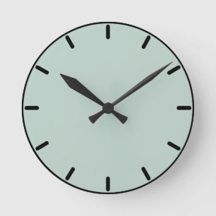 Palladian Blue Round Wall Clock
