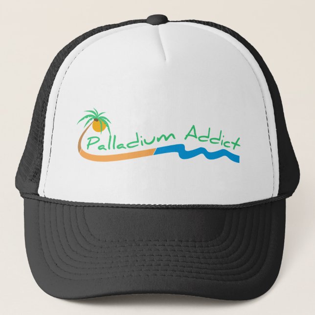 Palladium Addict Logo Baseball Hat (Front)