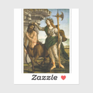Pallas and the Centaur by Sandro Botticelli