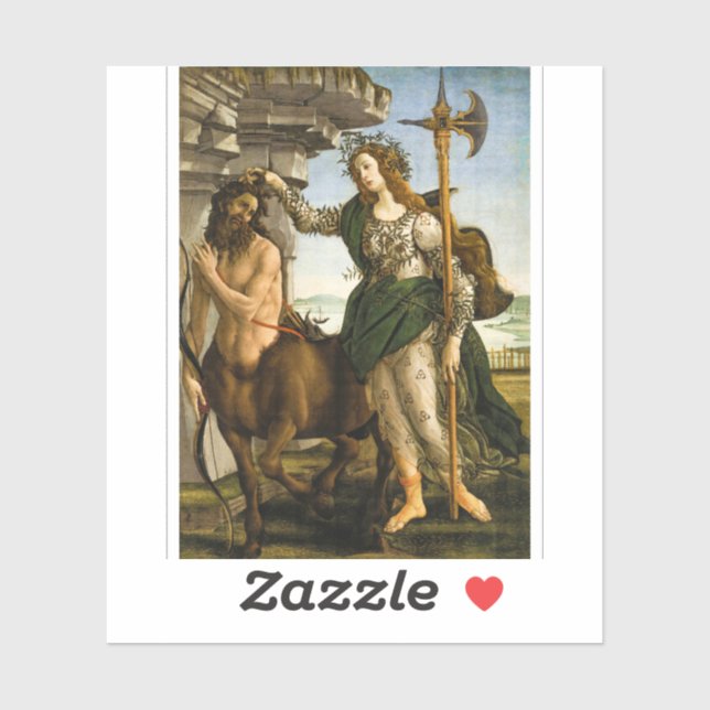 Pallas and the Centaur by Sandro Botticelli (Sheet)