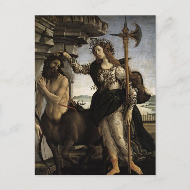 Pallas and the Centaur Postcard (Front)