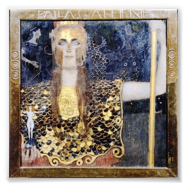 Pallas Athena by George Klimt & Gustav Klimt Photo Print (Front)