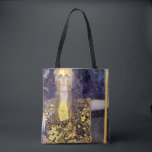 Pallas Athena, Gustav Klimt Tote Bag<br><div class="desc">Gustav Klimt (July 14, 1862 – February 6, 1918) was an Austrian symbolist painter and one of the most prominent members of the Vienna Secession movement. Klimt is noted for his paintings, murals, sketches, and other objets d'art. In addition to his figurative works, which include allegories and portraits, he painted...</div>