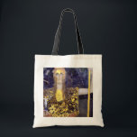 Pallas Athena, Gustav Klimt Tote Bag<br><div class="desc">Gustav Klimt (July 14, 1862 – February 6, 1918) was an Austrian symbolist painter and one of the most prominent members of the Vienna Secession movement. Klimt is noted for his paintings, murals, sketches, and other objets d'art. In addition to his figurative works, which include allegories and portraits, he painted...</div>