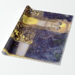 Pallas Athena, Gustav Klimt Wrapping Paper<br><div class="desc">Gustav Klimt (July 14, 1862 – February 6, 1918) was an Austrian symbolist painter and one of the most prominent members of the Vienna Secession movement. Klimt is noted for his paintings, murals, sketches, and other objets d'art. In addition to his figurative works, which include allegories and portraits, he painted...</div>
