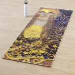 Pallas Athena, Gustav Klimt Yoga Mat<br><div class="desc">Gustav Klimt (July 14, 1862 – February 6, 1918) was an Austrian symbolist painter and one of the most prominent members of the Vienna Secession movement. Klimt is noted for his paintings, murals, sketches, and other objets d'art. In addition to his figurative works, which include allegories and portraits, he painted...</div>