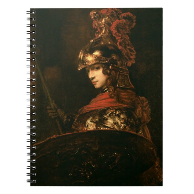 Pallas Athena or, Armoured Figure, 1664-65 Notebook (Front)