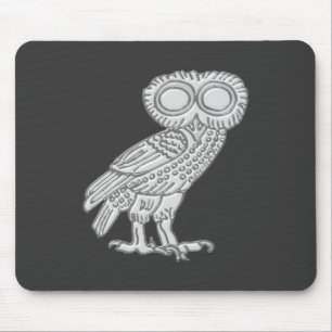 Pallas Athene Athena Eule owl Mouse Pad