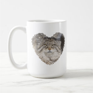 Pallas' Cat Heart Coffee Mug