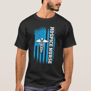 Pallative Nursing Nurse Caduceus Hospice Squad Hos T-Shirt