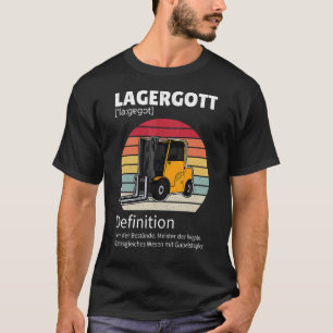 Pallet Forklift Warehouseman Logistician Saying 3 T-Shirt