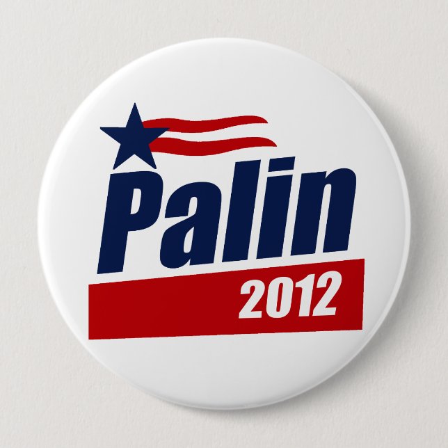 Pallin 2012 Poster blue 10 Cm Round Badge (Front)