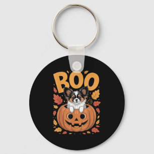 Pallon Costume On Pumpkin Halloween Pallon  Key Ring