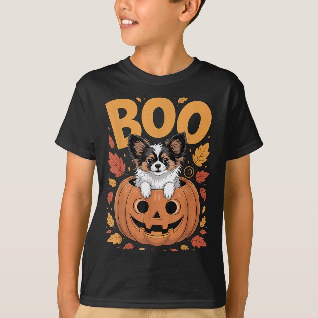 Pallon Costume On Pumpkin Halloween Pallon  T-Shirt (Front)