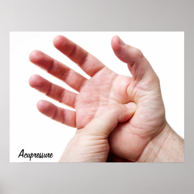 Palm acupressure poster (Front)