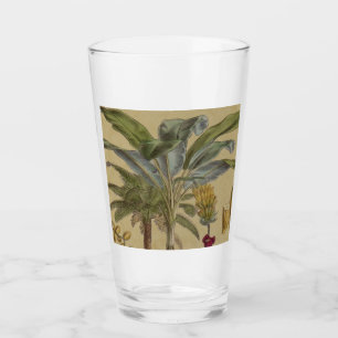 Palm Antique Tropical Fruit Botanical Art Glass