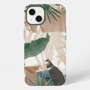 Palm Banana Leaves Bliss (Fall Colours) 1 #tropica iPhone 13 Case