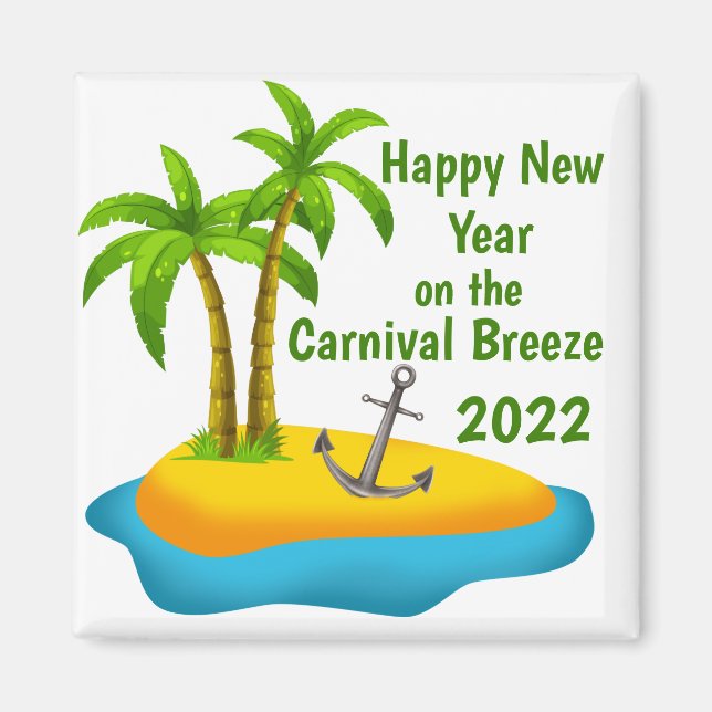 Palm Beach Anchor Magnet (Front)