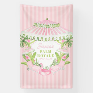 Palm Beach Cabana Bach Club   Bachelorette  Banner