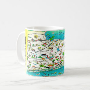 Palm Beach County Map Mug